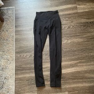 Lululemon black running pants long